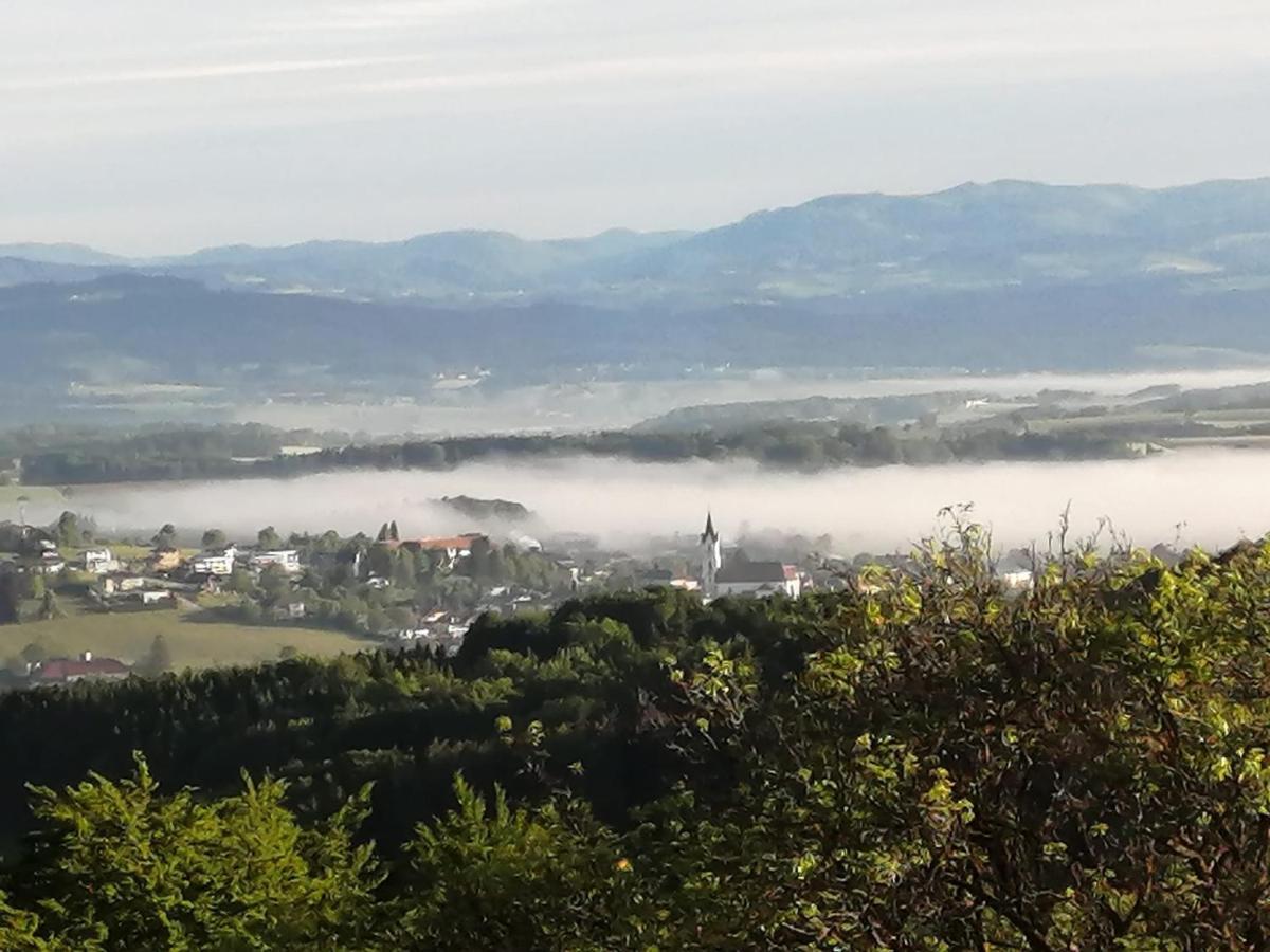 Ferienwohnung Lucy Am Lonitzberg Steinakirchen Am Forst Exteriör bild